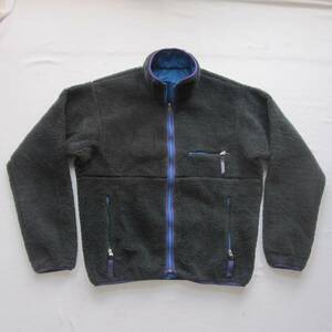 ☆デッド パタゴニア グリセード（M) 1993年 パイルジャケット/ Patagonia 90s vintage mars リバーシブル パフボール 渦巻 コンドル