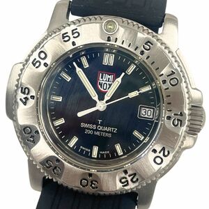 LUMINOX ルミノックス メンズ NAVY SEAL STEEL 3200 SERIES Ref.3202 JPN LTD クォーツ 腕時計 正規品 / C231