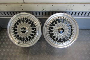 BBS　RS306　16×8J ET43 5穴 PCD114.3 2本　NSXフロント用.スカイライン.Z32.絶版品