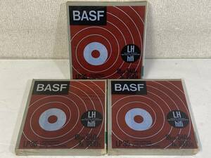 ★☆シ354 未開封 BASF オープンリールテープ 7号 プラリール LP35 3本 まとめ売り☆★