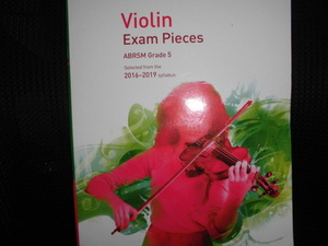 ■ABRSM Violin EXam Pieces Selected from the 2016-2019 syllabus■2CD 楽譜 バイオリン Grade5