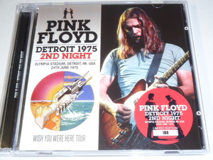 PINK FLOYD/DETROIT 1975　2ND NIGHT　２CD