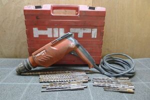 DD320 HILTI ハンマードリル TE1 電動工具 穴あけ 大工道具 先端ビット多数/ケース付き 動確OK/100