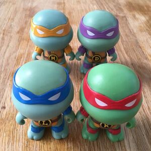 TMNT TURTLES LOTTERIA Vacom Figure タートルズ ロッテリア レオナルド ラファエロ ミケランジェロ ドナテロ ミニフィギュア 2016