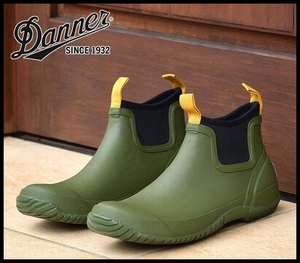 送無 新品 Danner ダナー 20ss D219107 ハイカット ネオプレーン ラップトップ サイドゴア レイン ラバー ブーツ シューズ OLIVE 26.0 ①