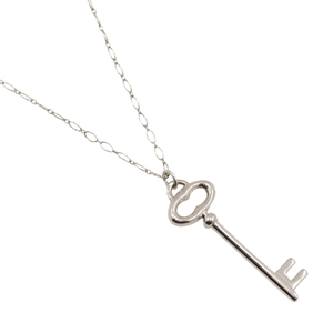 TIFFANY&Co. ティファニー キーペンダント ネックレス シルバー925 約11.6g レディース【I140224097】中古