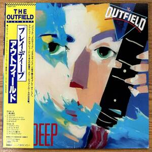 帯付き/LP/美盤/アウトフィールド The Outfield/プレイ・ディープ Play Deep/国内盤帯付きLP、28AP3141/12inch /NF112233