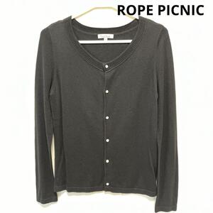 ROPE PICNIC(ロペピクニック) カーディガン 黒