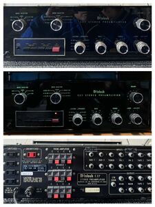 通電と動作確認済み McIntosh C27 本体のみ