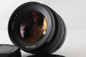 ◆超極上美品◆フォクトレンダー VoightLander NOKTON 58mm F1.4 SL II ペンタックスKA用◇ME46058