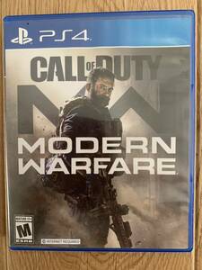 美品 良品 CALL OF DUTY BLACK DPS コール オブ デューティー MODERN WARFARE PS4 