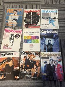 KEYBOARD MAGAZINE TM NETWORK 坂本龍一 9冊 中古 セット