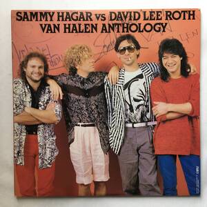 PROMO VAN HALEN SAMMY HAGER VS DAVID LEE ROTH VAN HALEN ANTHOLOGY 