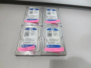 ★4台セット★WD 3.5インチHDD WD10EZEX 1TB SATA★