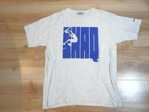 90s USA製 REEBOK シャキールオニールヴィンテージプリントＴシャツ L