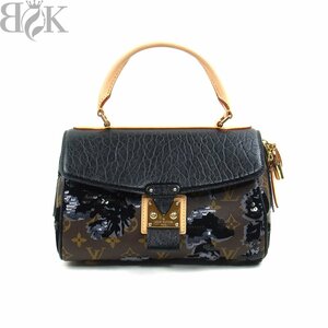 極美品 ヴィトン カルーゼル M40434 モノグラムフルール・ドゥジェ ハンドバッグ Louis Vuitton 〓