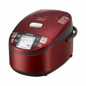 【中古】 HITACHI 日立 圧力&スチームIHタイプ ジャー炊飯器 5.5合 メタリックレッド RZ-SW1000K