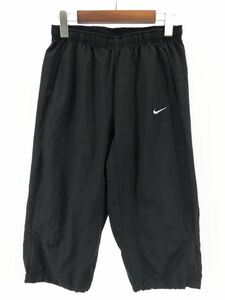 NIKE ナイキ ハーフ トラック パンツ sizeM/黒 ■■ ☆ eac9 レディース