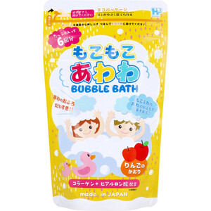 【まとめ買う】もこもこあわわ バブルバス りんごのかおり 240g×8個セット