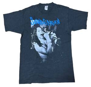 当時もの 1990s Soundgarden メンバーフォト Fruit of the Loom製 ヴィンテージ Tシャツ バンド 音楽 ロック シングルステッチ