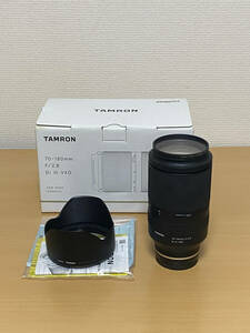 美品【保護レンズ付】タムロン TAMRON 70-180mm F2.8 Di III VXD SONY