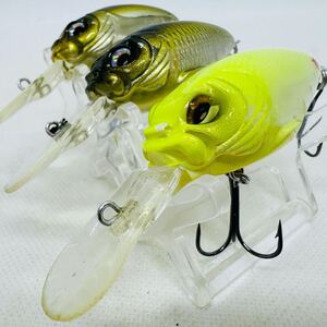 送料無料『メガバス MR-X サイクロン 3個セット』MEGABASS CYCLONE CRANK クランクベイト クランク