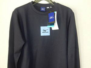 新品 160 ミズノ /キッズ mizuno /キッズ 長袖 ロングTシャツ/トップス /C2JCAC7109/吸汗速乾/ブラック