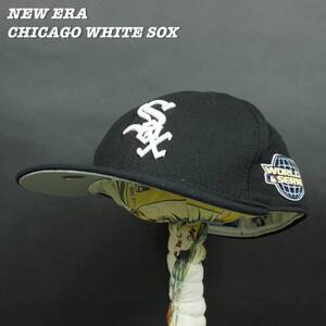 NEW ERA CHICAGO WHITE SOX CAP ニューエラ シカゴ ホワイトソックス キャップ 帽子 ワールドシリーズ アメリカ製 チャンピオンキャップ