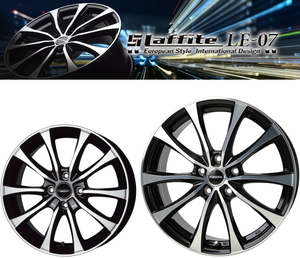 [業販限定販売] [冬用] 4本 HOT Laffite LE-07 B/P 16インチ 6.5J+53 ブリヂストン VRX3 205/55R16 エスクァイア/プレマシー