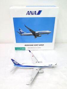 1円～②◆全日空商事◆ANA ボーイング 737-800 1/200 モデル№ KH20033 JA52AN 共箱 中古 現状品 詳細不明 長期保管品