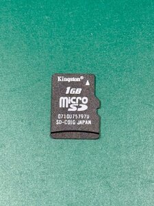 Kingston キングストン microSDカード 1GB 1枚 フォーマット済み 動作確認済みジャンク品