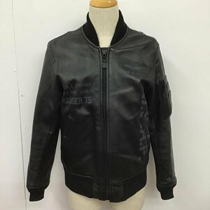 AVIREX L アヴィレックス ジャケット、上着 ジャンパー、ブルゾン Jacket 黒 / ブラック / 10103441