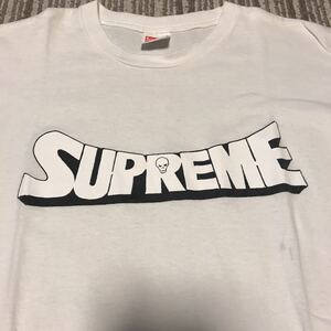 即決Supreme Tシャツ skull logo tee シュプリーム