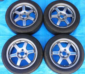 ☆NA NB ロードスターRAYS ボルク Racing TE37 7J 15インチ ADVAN 195/50R15 NA6 NA8 NB6 NB8☆