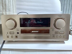 【ジャンク品】BOSE CDレシーバー PLS-1410 リモコン・取扱説明書・FMアンテナ・当時のBOSEカタログ付き