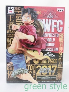 ＃　ワンピース　BWFC　優勝記念作品　モンキー・Ｄ・ルフィ　フィギュア　未開封　バンプレスト　プライズ　ONE PIECE