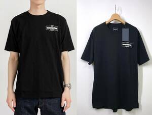 【新品 定価1万円】nonnative ノンネイティブ DWELLER S/S TEE TNP-1 VW 半袖Tシャツ 1 ブラック 黒 ロゴ