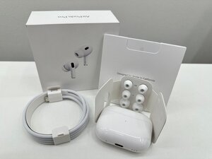 【MSE1933】1円～ apple Air Pods pro2 MTJV3J/A A2968 A3047 A3048 無線イヤホン 音楽 通話 通電確認○