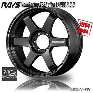 RAYS VolkRacing TE37 ultra LARGE P.C.D Dダークガンメタ MM 20インチ 6H139.7 9.5J+0 4本 112 送料無料