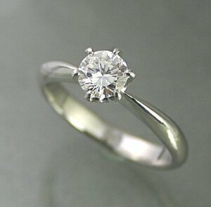 婚約指輪 プラチナ ダイヤモンド リング 0.2カラット 鑑定書付 0.268ct Eカラー SI1クラス 3EXカット H&C CGL