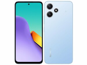 SIMフリー☆au ○判定 Redmi 12 5G XIG03 スカイブルー 新品未使用品☆