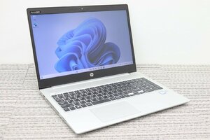 N 1円♪ 5【i5第8世代】HP / ProBook 450 G6 / CPU：core i5-8265U@1.60GHz / メモリ：16G / SSD：256G / Windows11 Pro