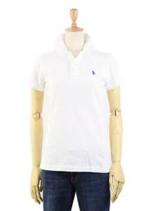 アウトレット 新品 ポロ ラルフ レディース S 半袖 白 4215 polo ralph lauren