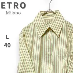 ETRO Milano エトロ ミラノ レディース ストライプ マルチカラー L