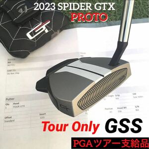 GSS PGAツアー支給 2023 テーラーメイド SPIDER GTX ショートスラント 未市販 新品 34inch