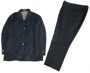 【国鉄】制服 冬用 上下セット 当時物 非売品 支給品 日本国有鉄道 JNR 作業着 作業服 セットアップ 動輪 上着 ズボンスーツパンツ放出品②