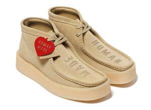 HUMAN MADE × Clarks Wallabee "Beige" 28cm XX28GD008