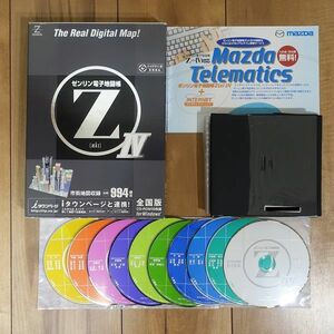 ゼンリン電子地図帳Zi Ⅳ 全国版 iタウンページと連携 CD-ROM 10枚組 Windows 動作品