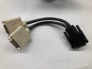 1637-O★DMS-59 DVI分岐ケーブル DVI-I x2分配★中古現状渡し★送料185円(クリックポスト)