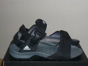 1★★★★即決！新品 adidas/アディダス ストラップサンダル CYPREX ULTRA SANDAL II グレー/黒 US12.0/30.5cm 